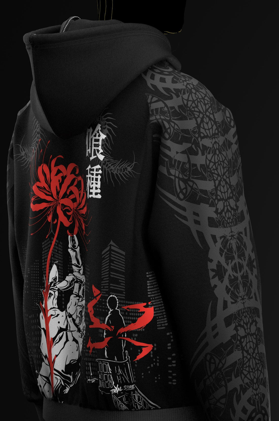 Ken Kanaki // Screen // 350 GSM Cotton Fleece Hoodie