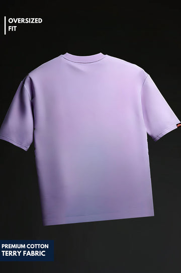 Plain Lavender Oversized Tshirt