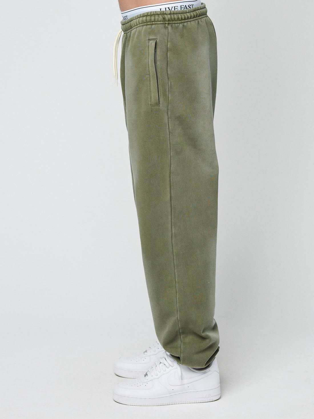 ALTRD FADED OLIVE LOOSE JOGGERS