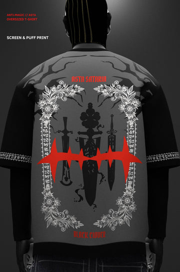 Anti-Magic // Asta // Screen & Puff Oversized T-shirt