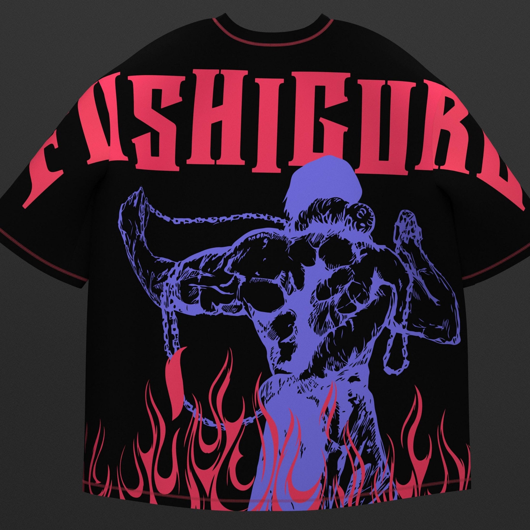 Ghost of Zenin // Screen // Oversized T-shirt