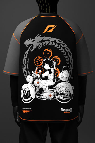 Goku Motorbike 02 // DBZ // Screen // Oversized T-shirt