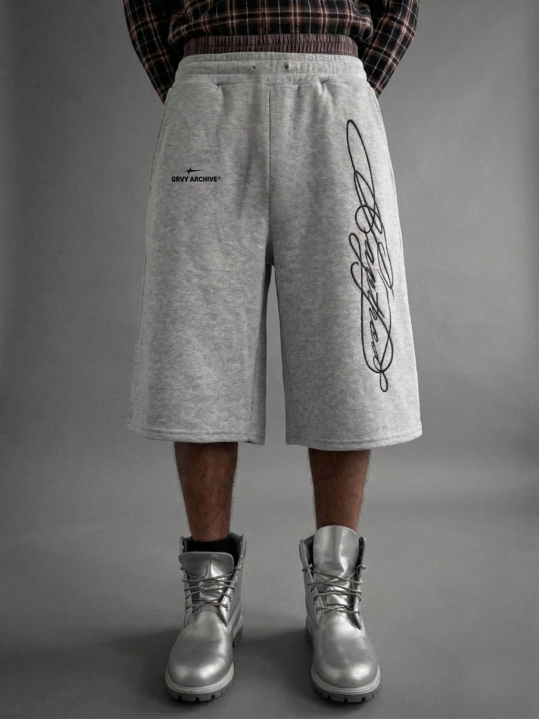 PARADOX GREY COTTON JORTS (PRE-LAUNCH)