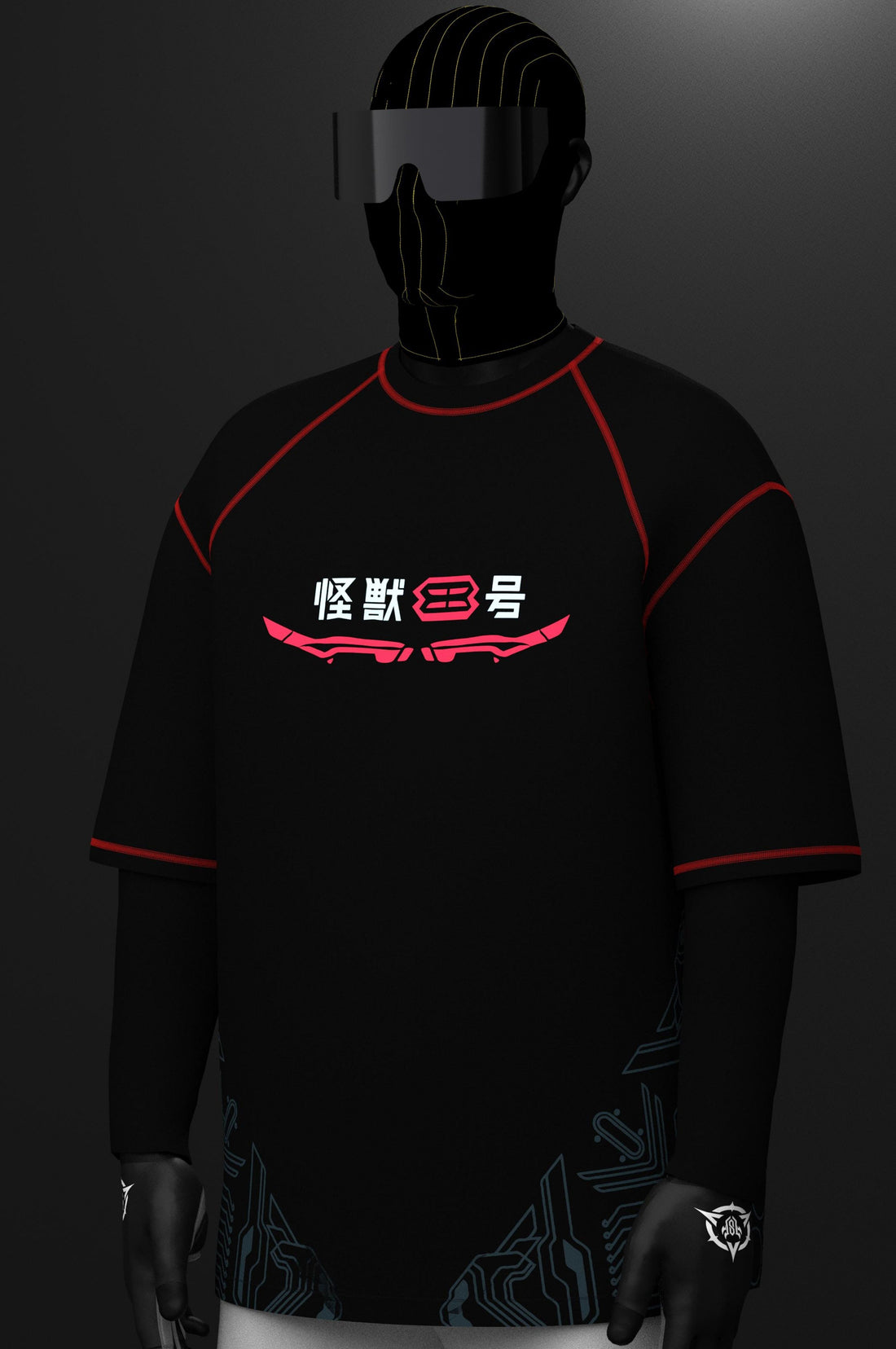 Kaiju No.8 // Screen // Oversized T-shirt