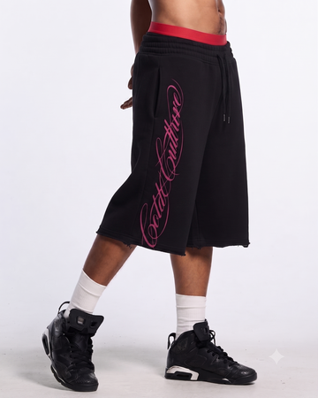 SCRIPT SWEAT JORTS (PRE-LAUNCH)