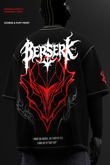 Berserk Armor 01 // Screen & Puff // Oversized T-shirt